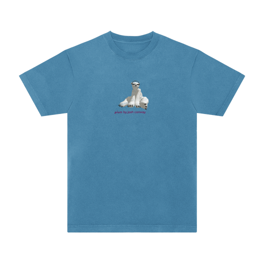 trish blue tee
